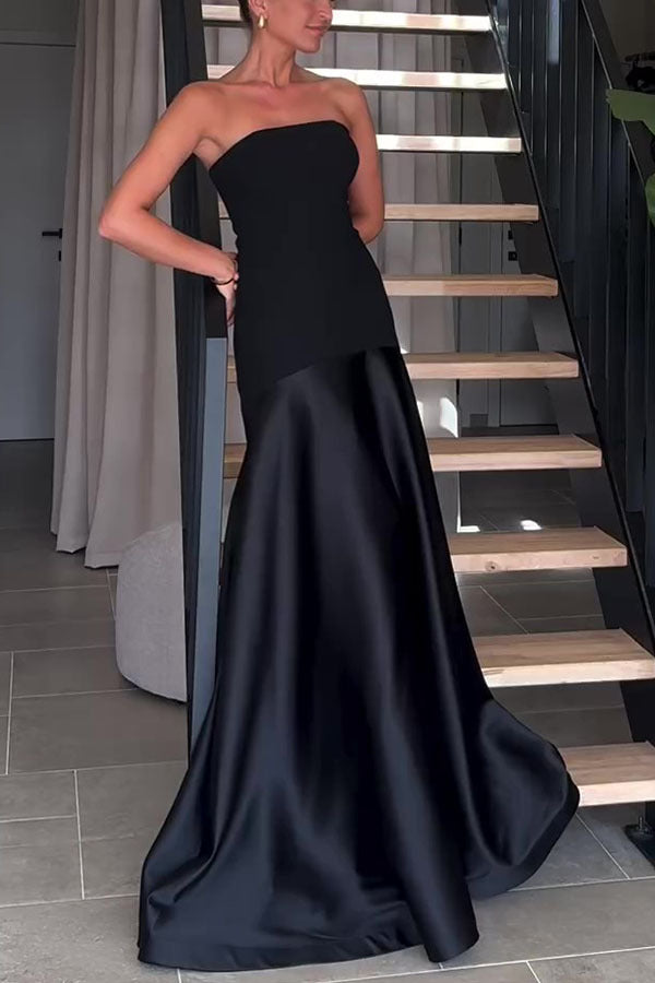 MARIT™ | Strapless jurk die je vrouwelijkheid omarmt met elegantie en lichtheid