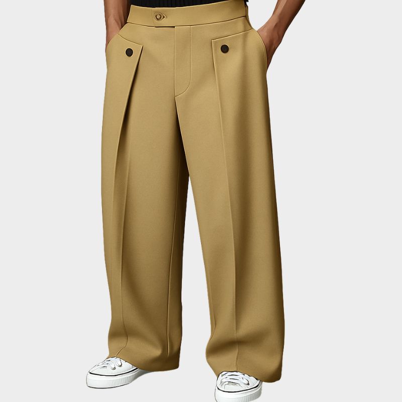 MAISON LORÉA | Luxe Straight-Fit Business Pantalon – Ultiem Comfort