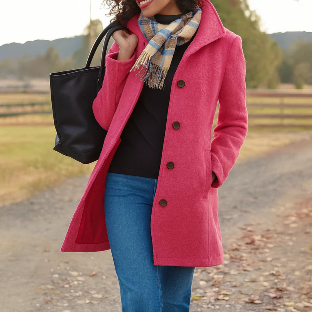 MARINA | Elegante Jas met Omarmende Warmte en Tijdloze Stijl