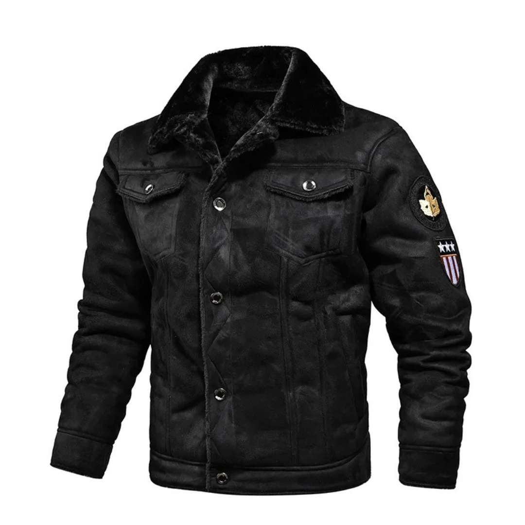 ZANE™ | Rustieke Winterjas Suède