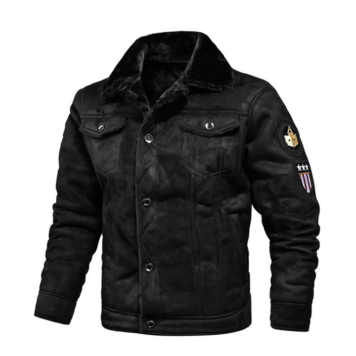 ZANE™ | Rustieke Winterjas Suède