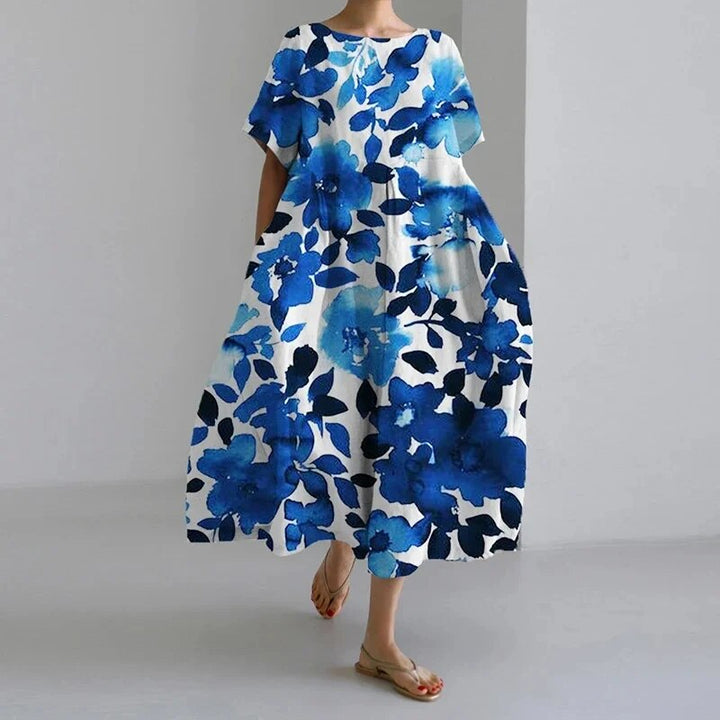 KIM | Bohemian Bloemenjurk voor een Natuurlijke en Romantische Stijl