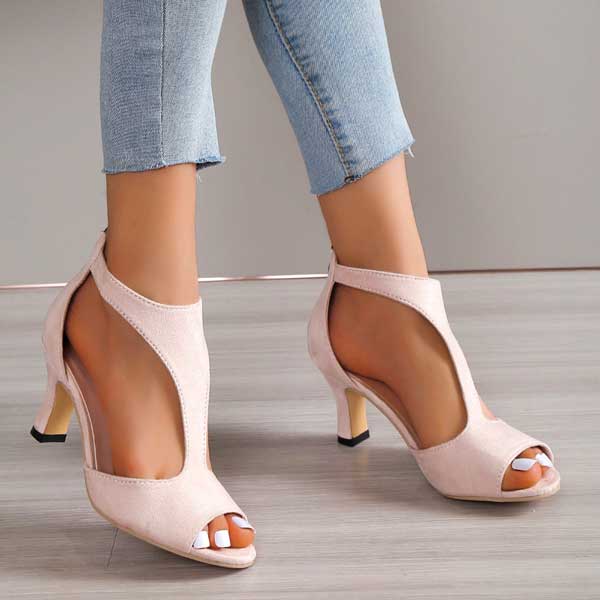 VIORE | Orthopedische Sandalen met Stabiele Hak en Comfort