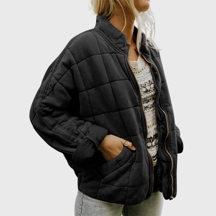JOSÉ | Gewatteerde jas met een elegante oversized pasvorm