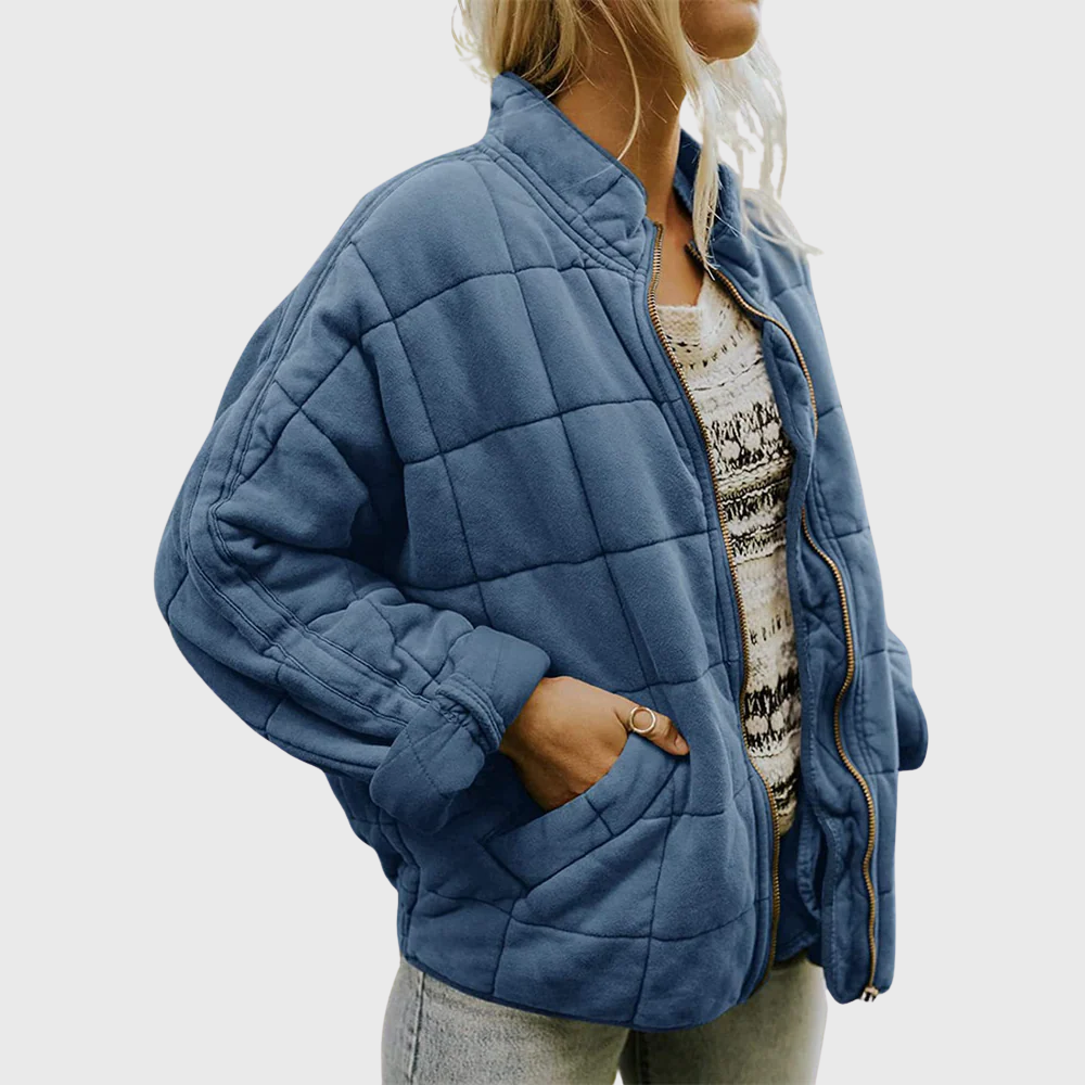 JOSÉ | Gewatteerde jas met een elegante oversized pasvorm