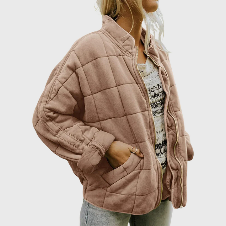 JOSÉ | Gewatteerde jas met een elegante oversized pasvorm