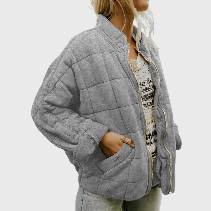 JOSÉ | Gewatteerde jas met een elegante oversized pasvorm