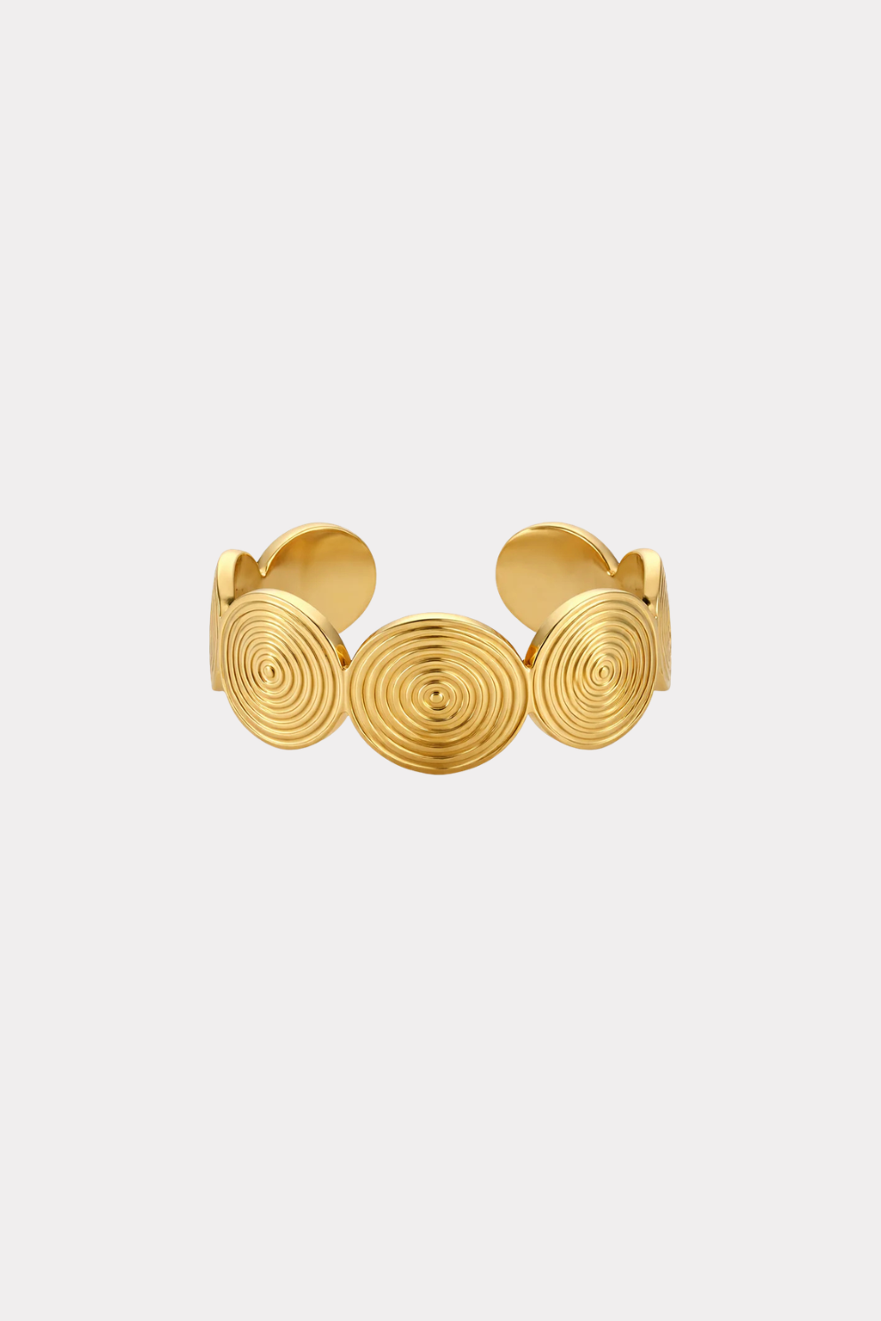 Sunwave ring - goud