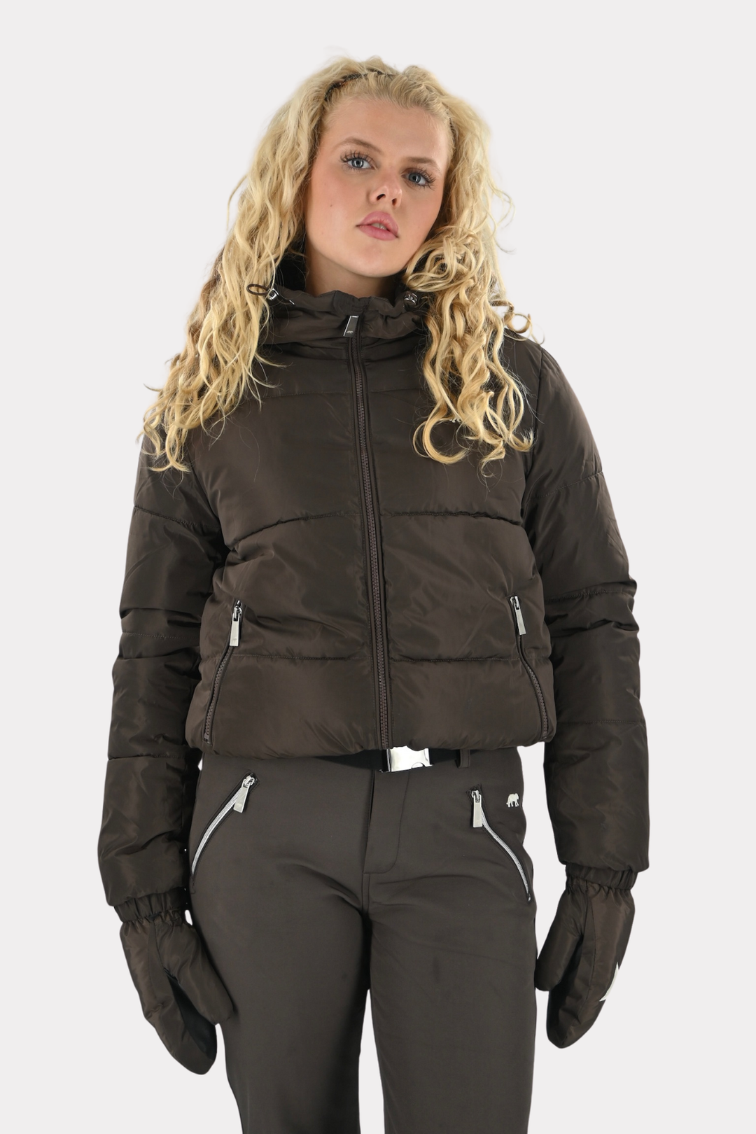 Tiger ski jacket - bruin