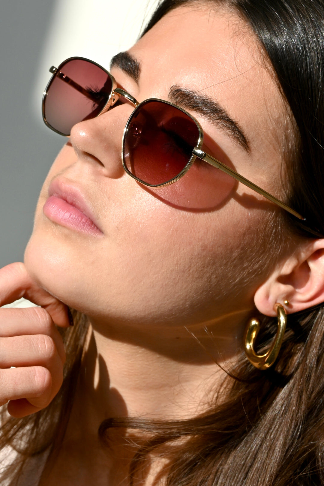 Retro sunnies - goud