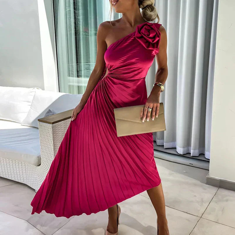 Marivelle - Pleated Glamour Dress