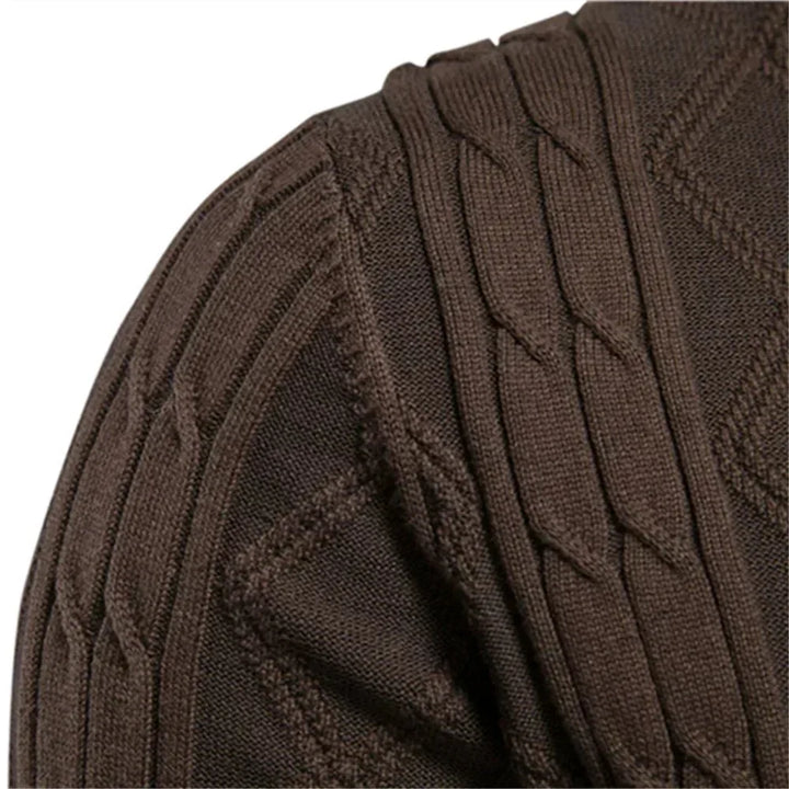 GUSTO | Heren-Cardigan met Knopsluiting