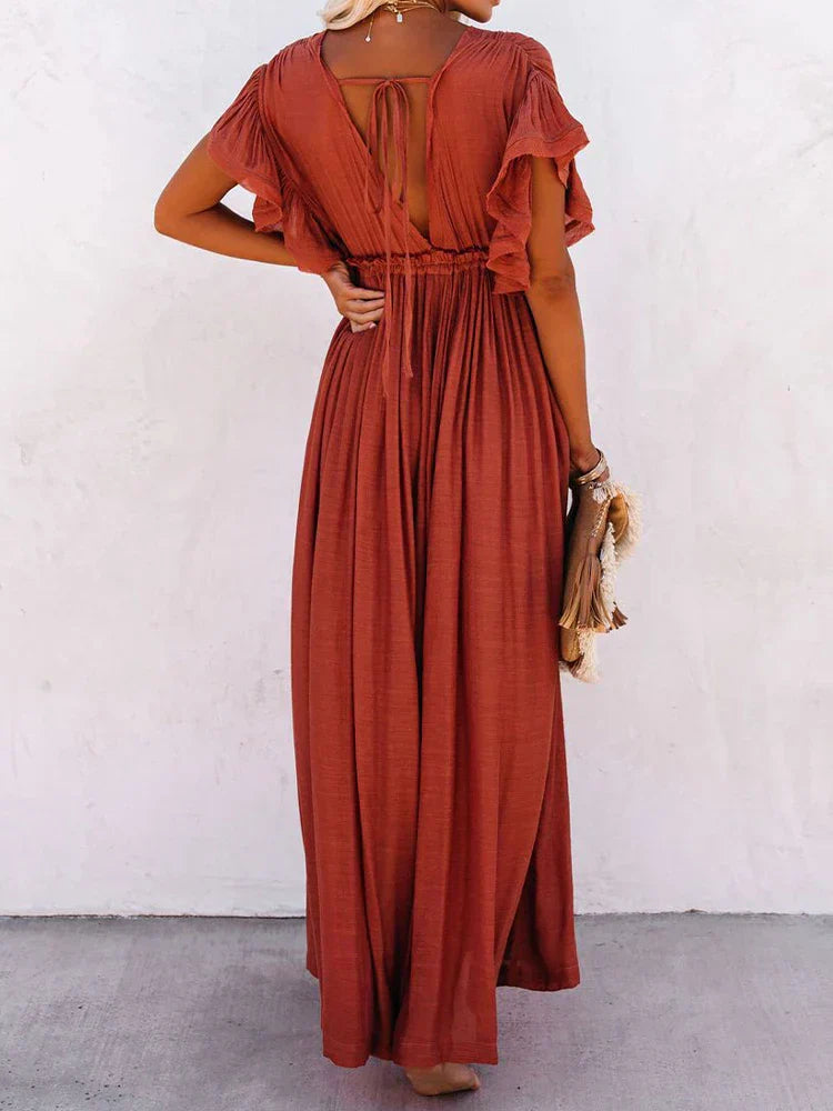 Boho casual jurk