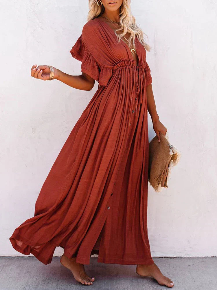 Boho casual jurk