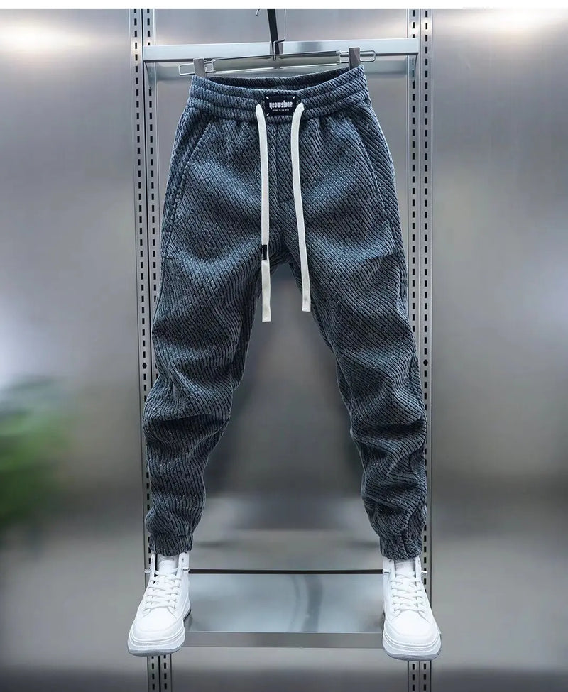 JULIAN - Casual broek met trekkoord