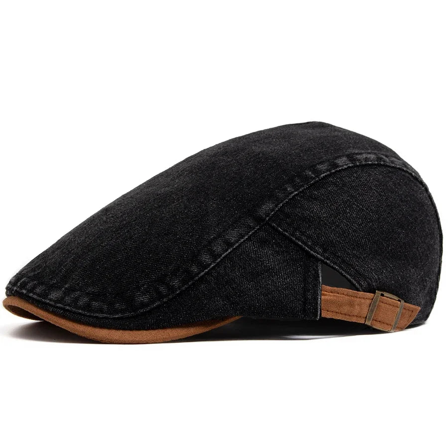 Robin™ | Premium Denim Flat Cap – Tijdloze Stijl & Dagelijks Comfort (TIJDELIJK 1+1 GRATIS!)