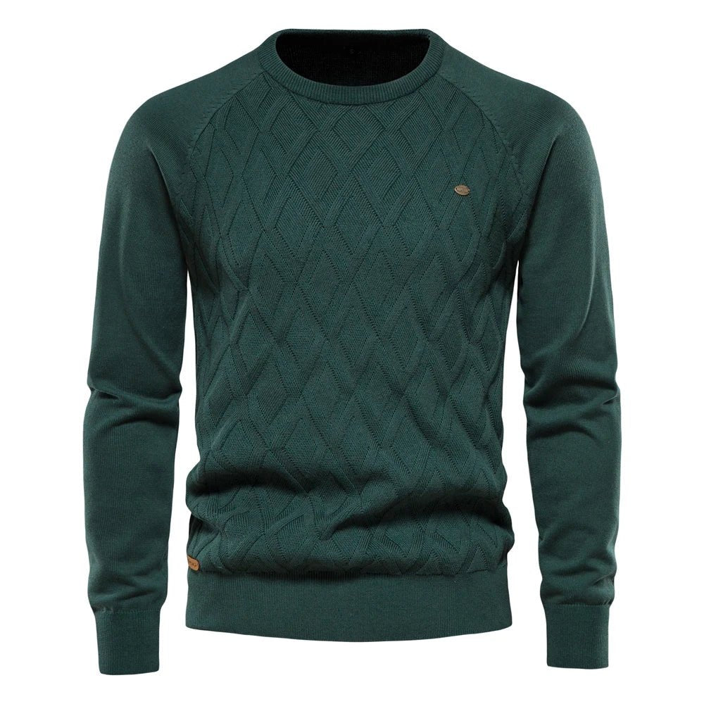 ZANE | Herenpullover met Ruitpatroon