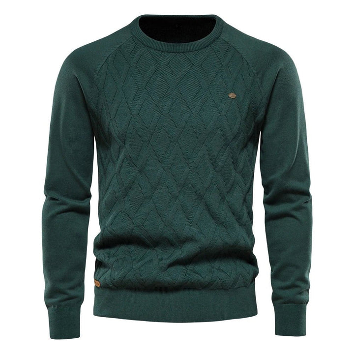 ZANE | Herenpullover met Ruitpatroon