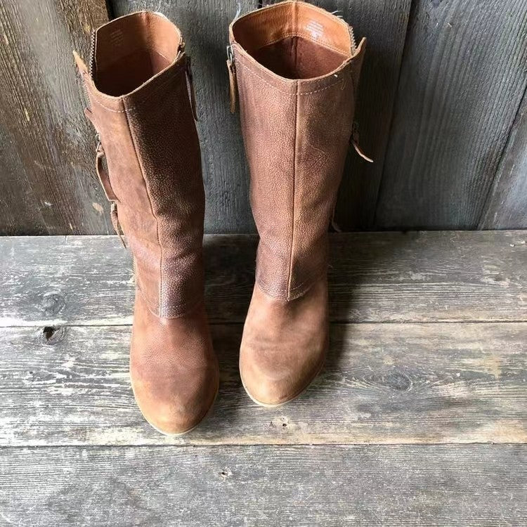 LILA | Dameslaarzen met Elegantie en Comfort voor de Herfststijl van Elke Dag
