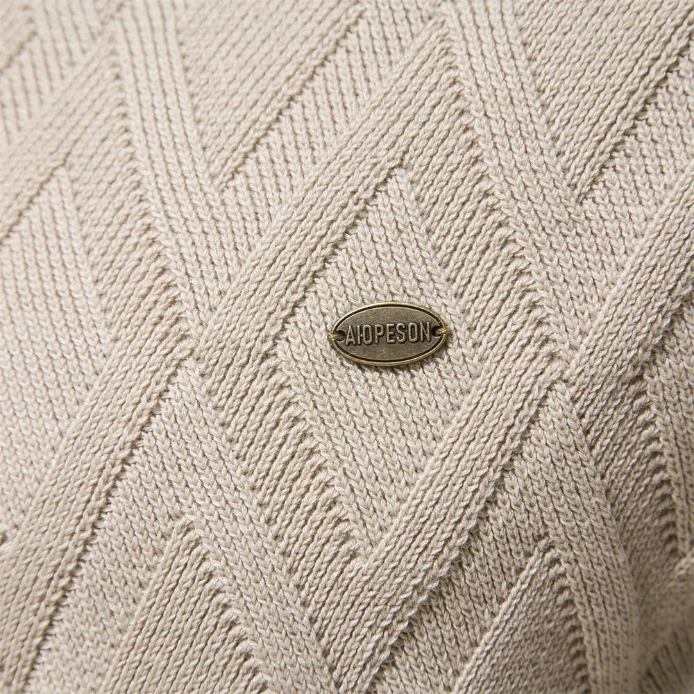 FLX | Herenpullover met Ruitpatroon