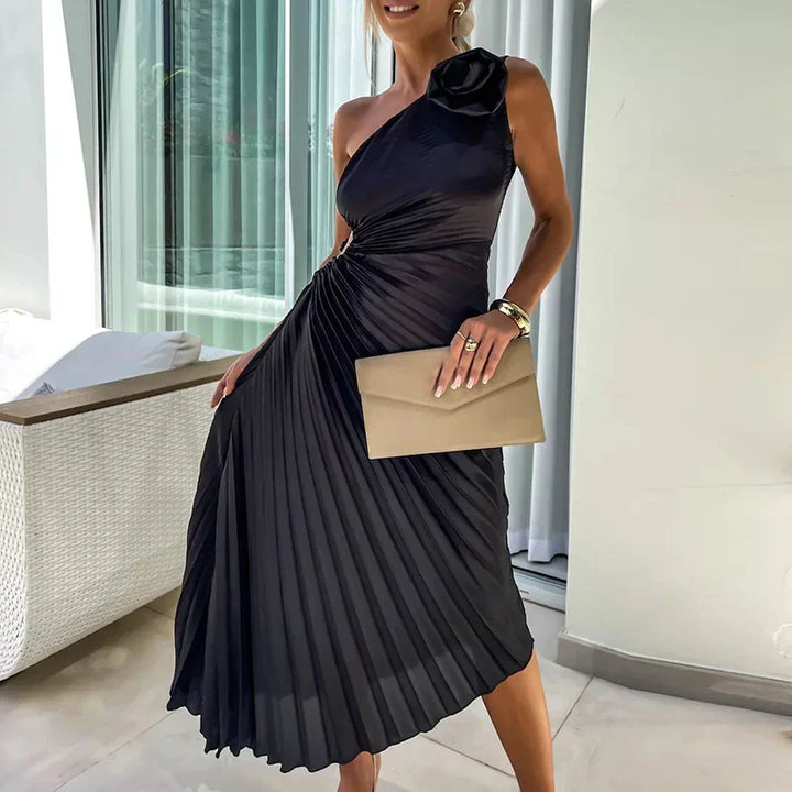 Marivelle - Pleated Glamour Dress