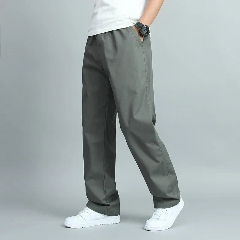 MAISON LORÉA | LOOSE-FIT KATOENEN BROEK