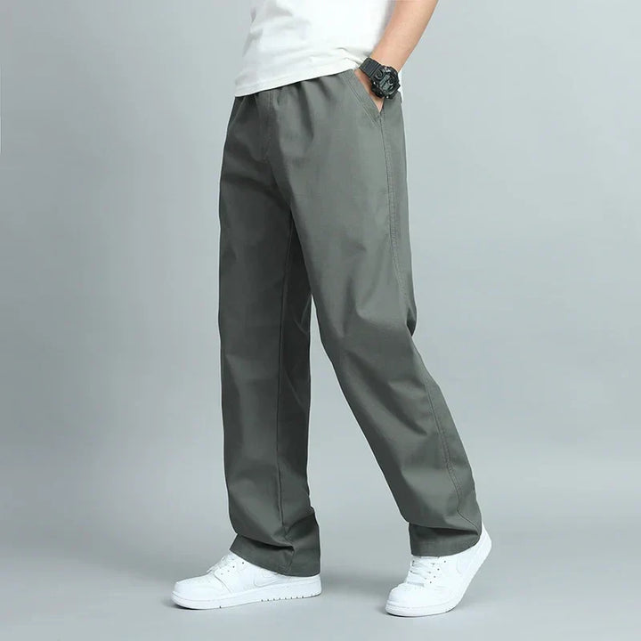 MAISON LORÉA | LOOSE-FIT KATOENEN BROEK