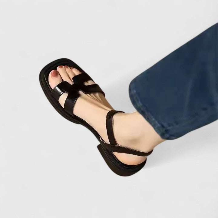 Vera - Elegante Platte Sandalen
