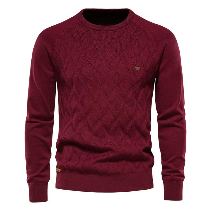 FLX | Herenpullover met Ruitpatroon