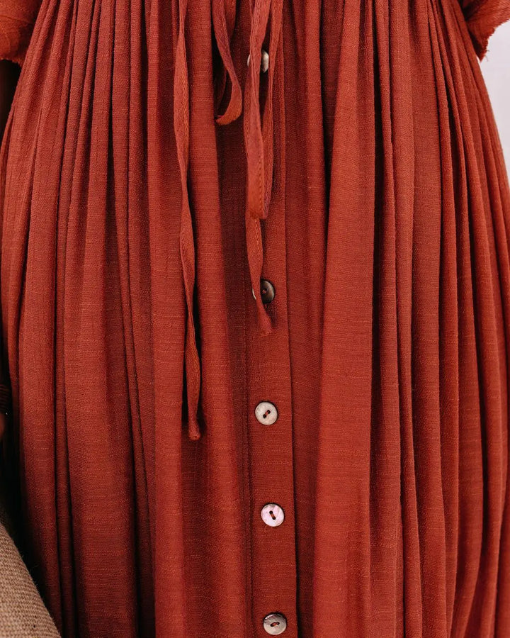 Boho casual jurk