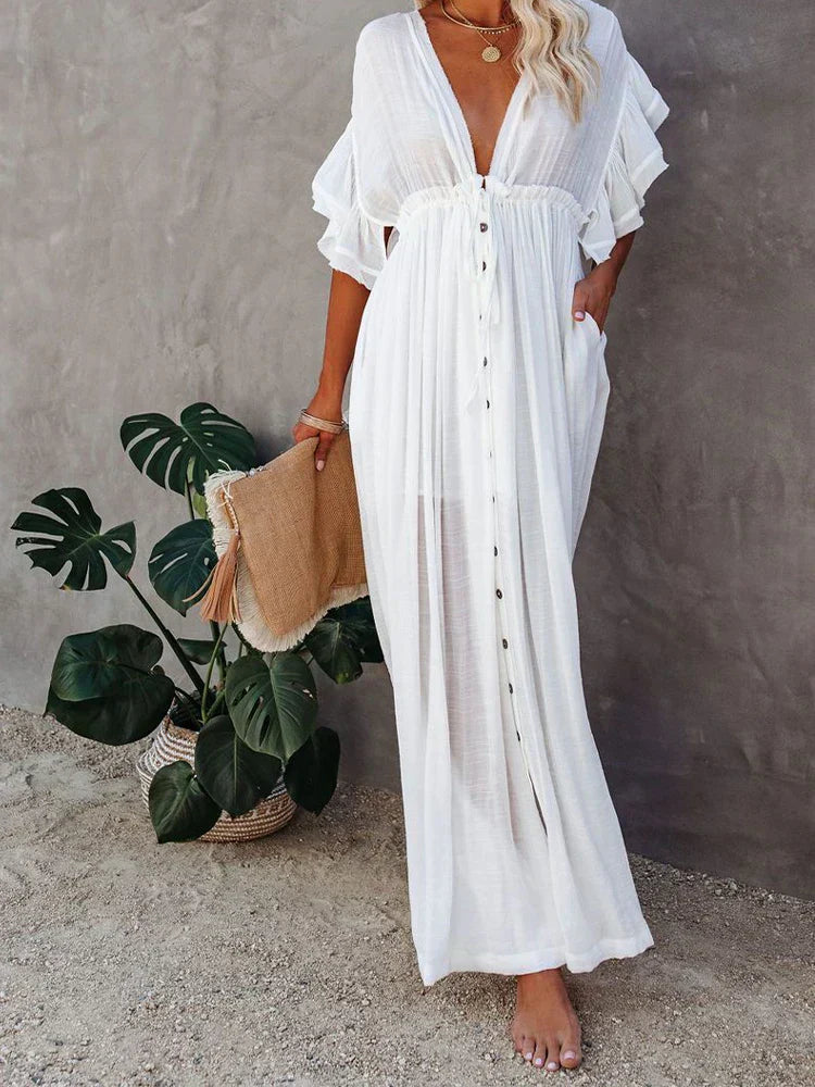 Boho casual jurk
