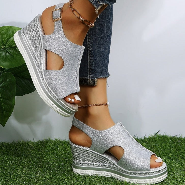 Maeve – Ontspannen Wedge Sandalen