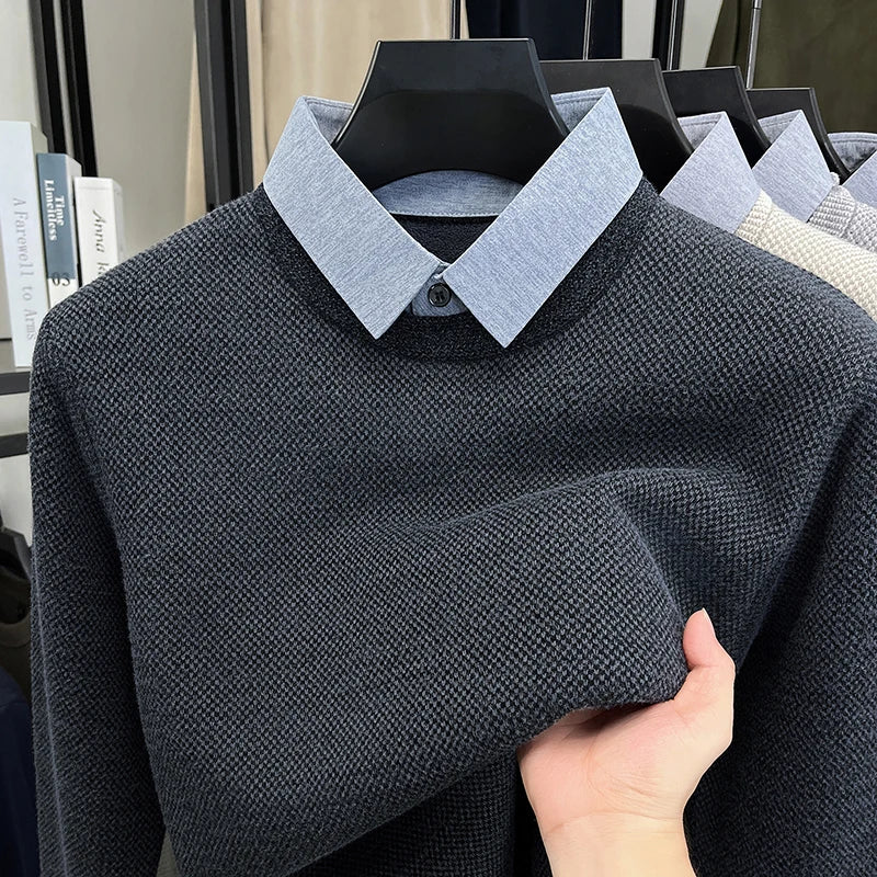 KNOX | Herentrui voor Slimme Laagjeslook en Comfort zonder Gedoe