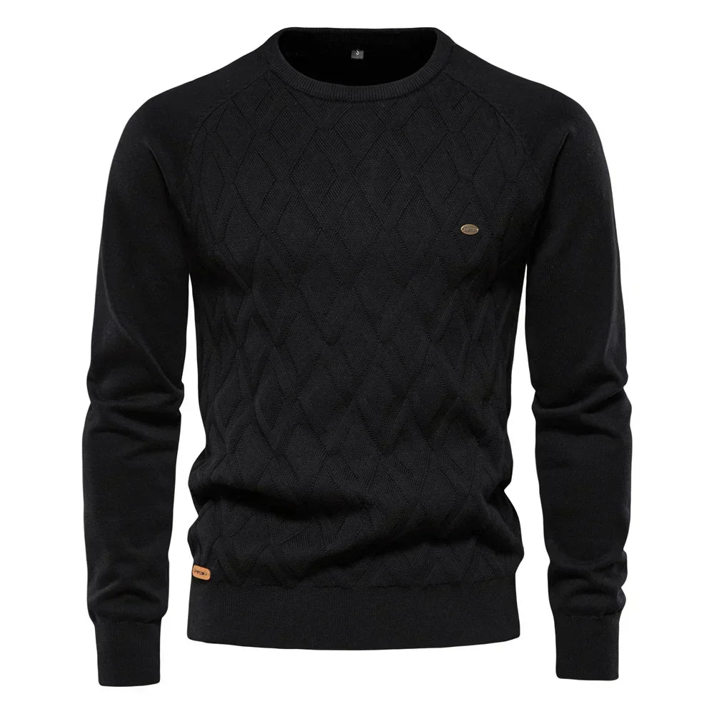 FLX | Herenpullover met Ruitpatroon