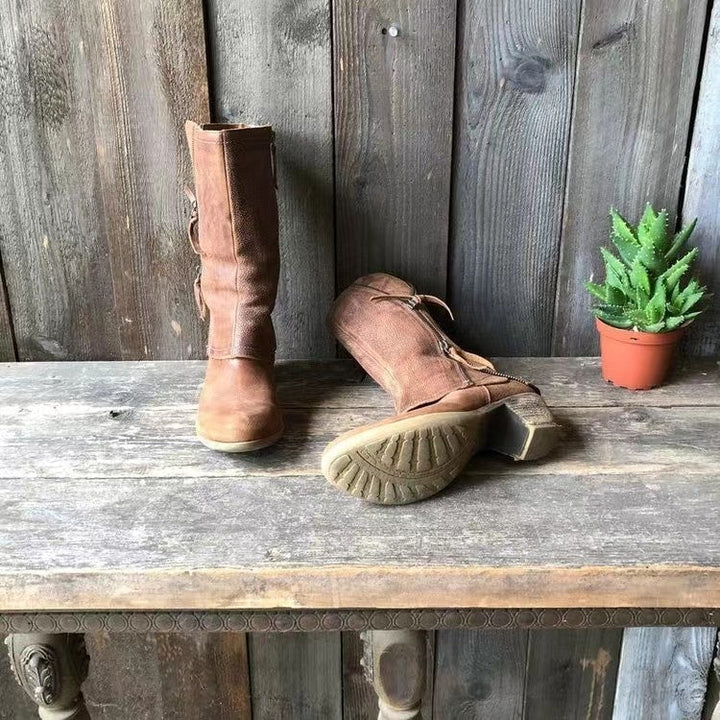 LILA | Dameslaarzen met Elegantie en Comfort voor de Herfststijl van Elke Dag
