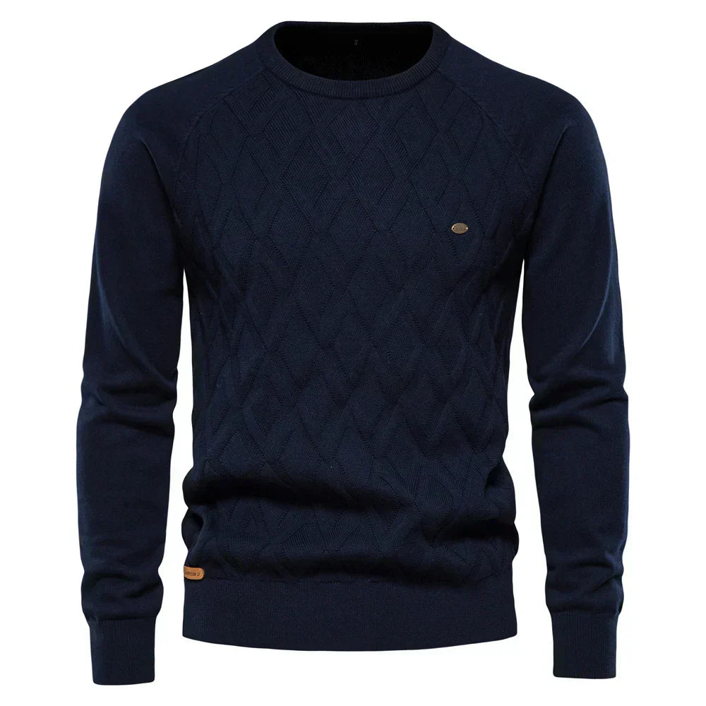 FLX | Herenpullover met Ruitpatroon