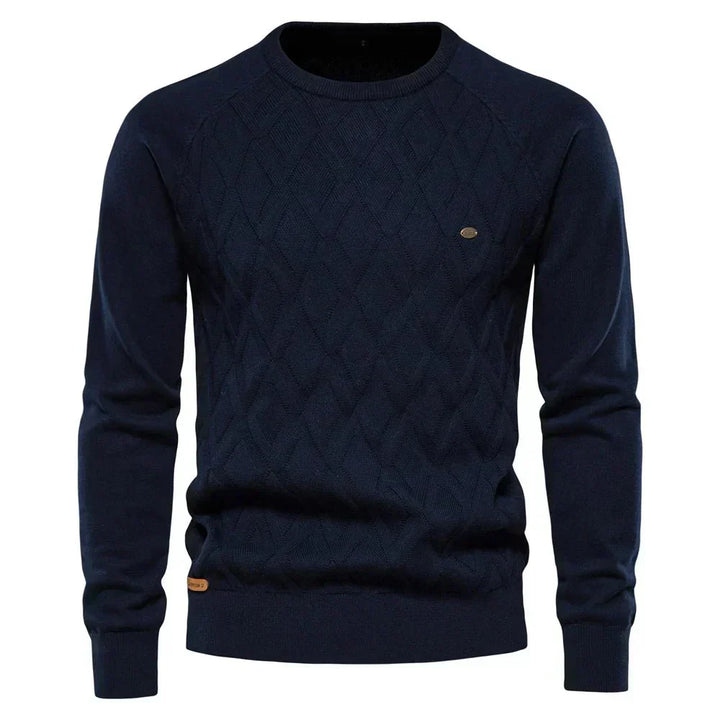 ZANE | Herenpullover met Ruitpatroon