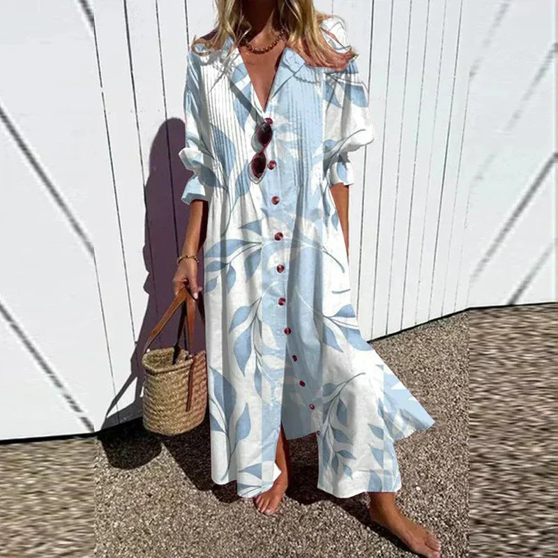 BEATRICE | Elegante Boheemse Jurk voor een Vrije en Romantische Stijl