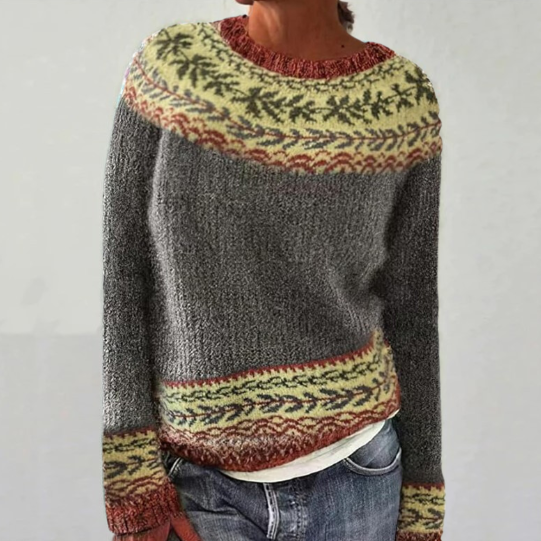 FIORE™ - Retro Knusse Trui