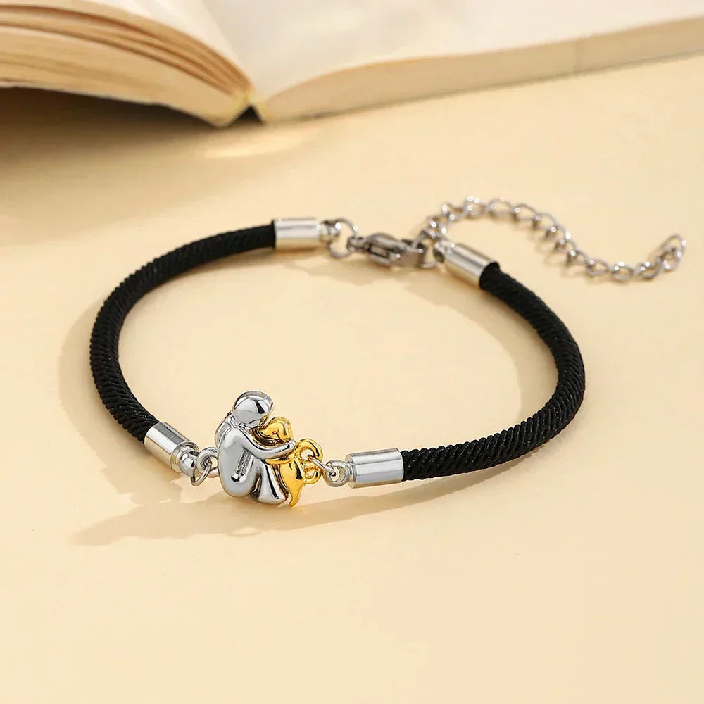 Vera™ - Armband met koord en hondenicoon