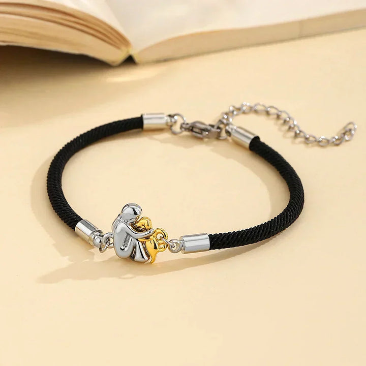 Vera™ - Armband met koord en hondenicoon