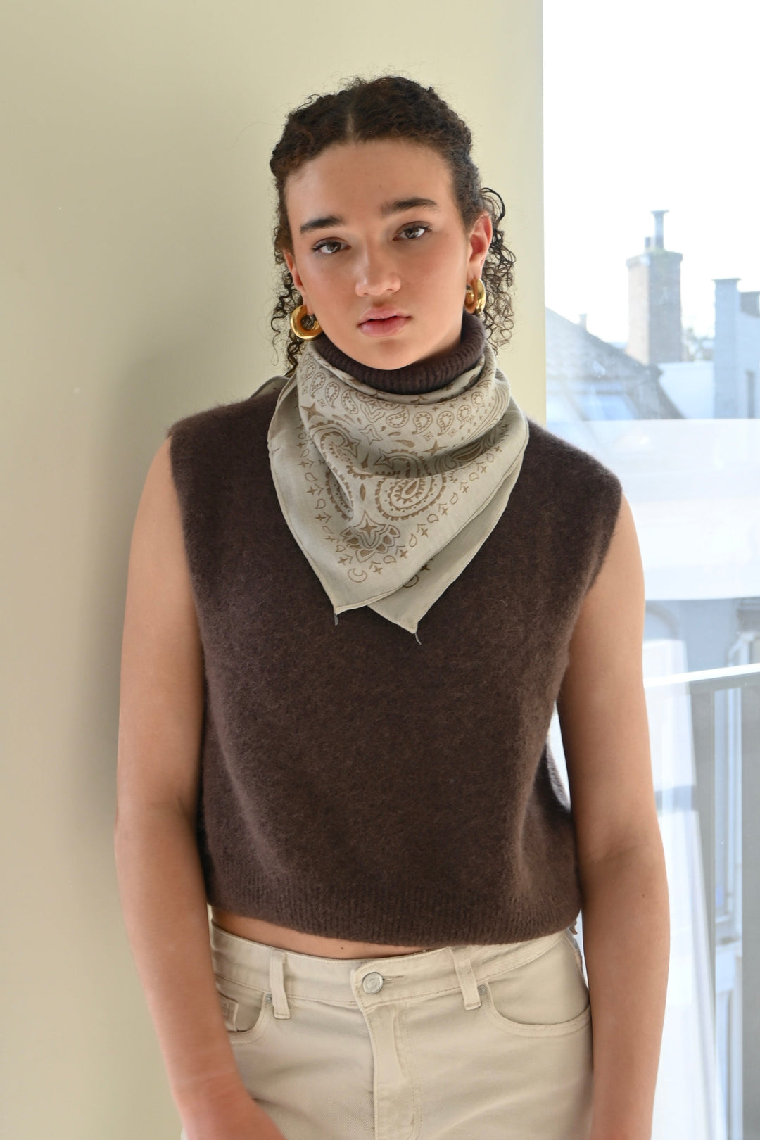 Savannah scarf - beige