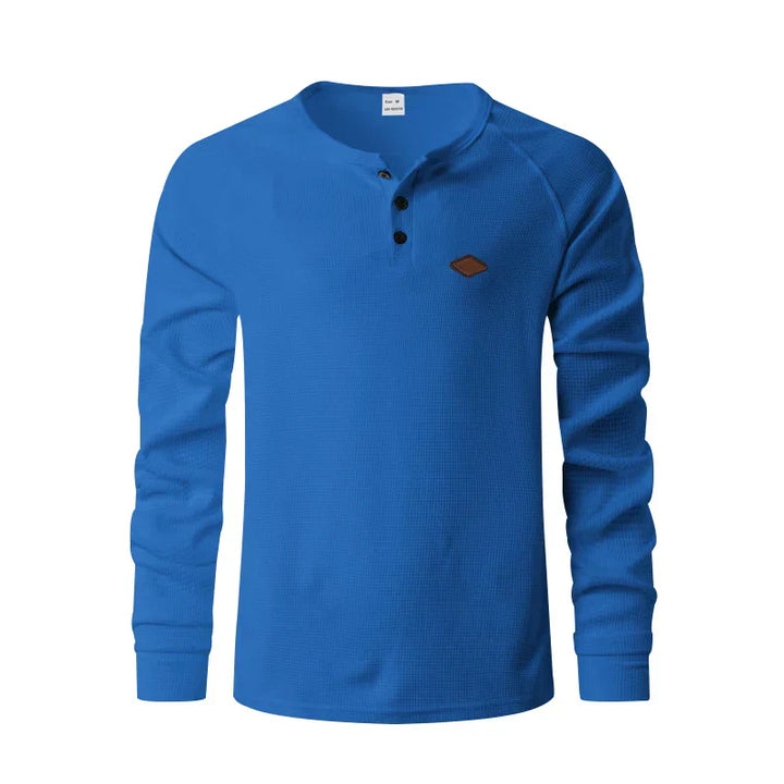 MARCIANO | ELEGANTE STRUCTUUR HENLEY VOOR HEREN