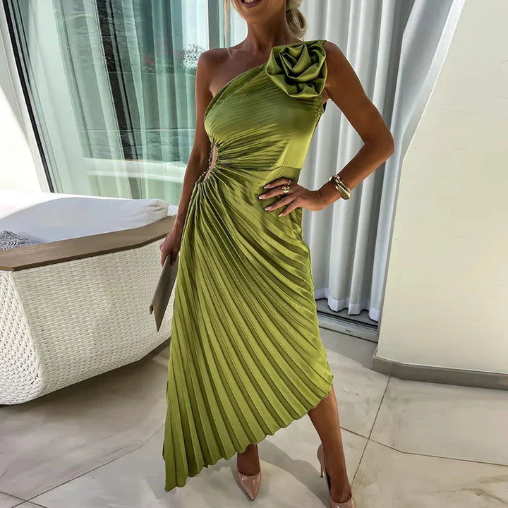 Marivelle - Pleated Glamour Dress