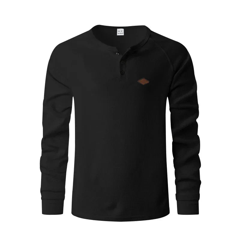 MARCIANO | ELEGANTE STRUCTUUR HENLEY VOOR HEREN