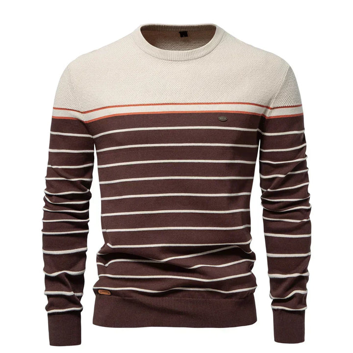 AERO | Herentrui met Strepen voor Comfort en Tijdloze Stijl