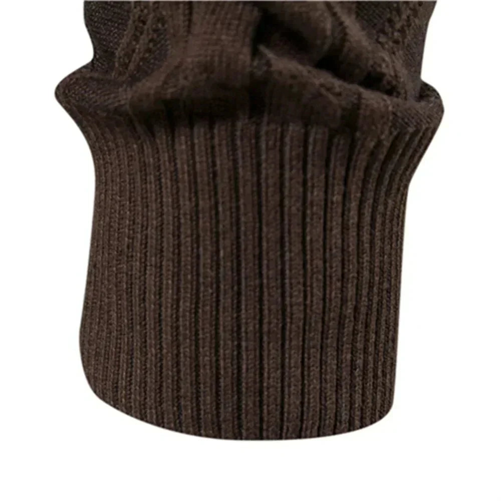 GUSTO | Heren-Cardigan met Knopsluiting