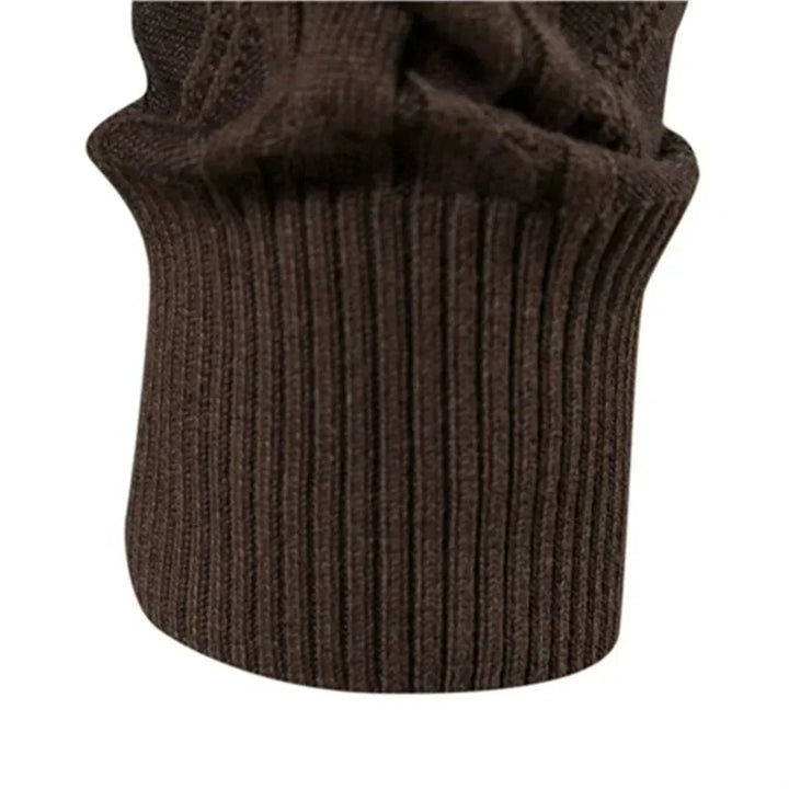GUSTO | Heren-Cardigan met Knopsluiting