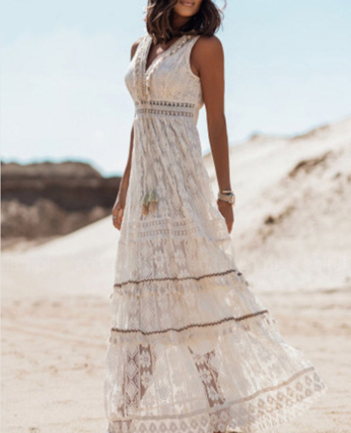 Elegante boho-stijl jurk