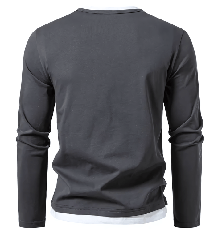 PATRICK | Premium Longsleeve van gekamd katoen